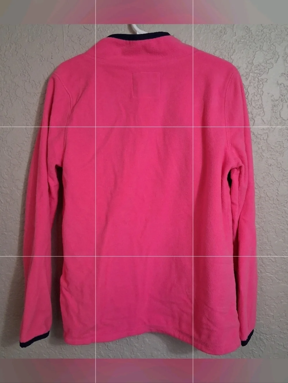 OshKosh | Neon Pink | Cozy Fleece Cardigan Open Front - Girls Size 7